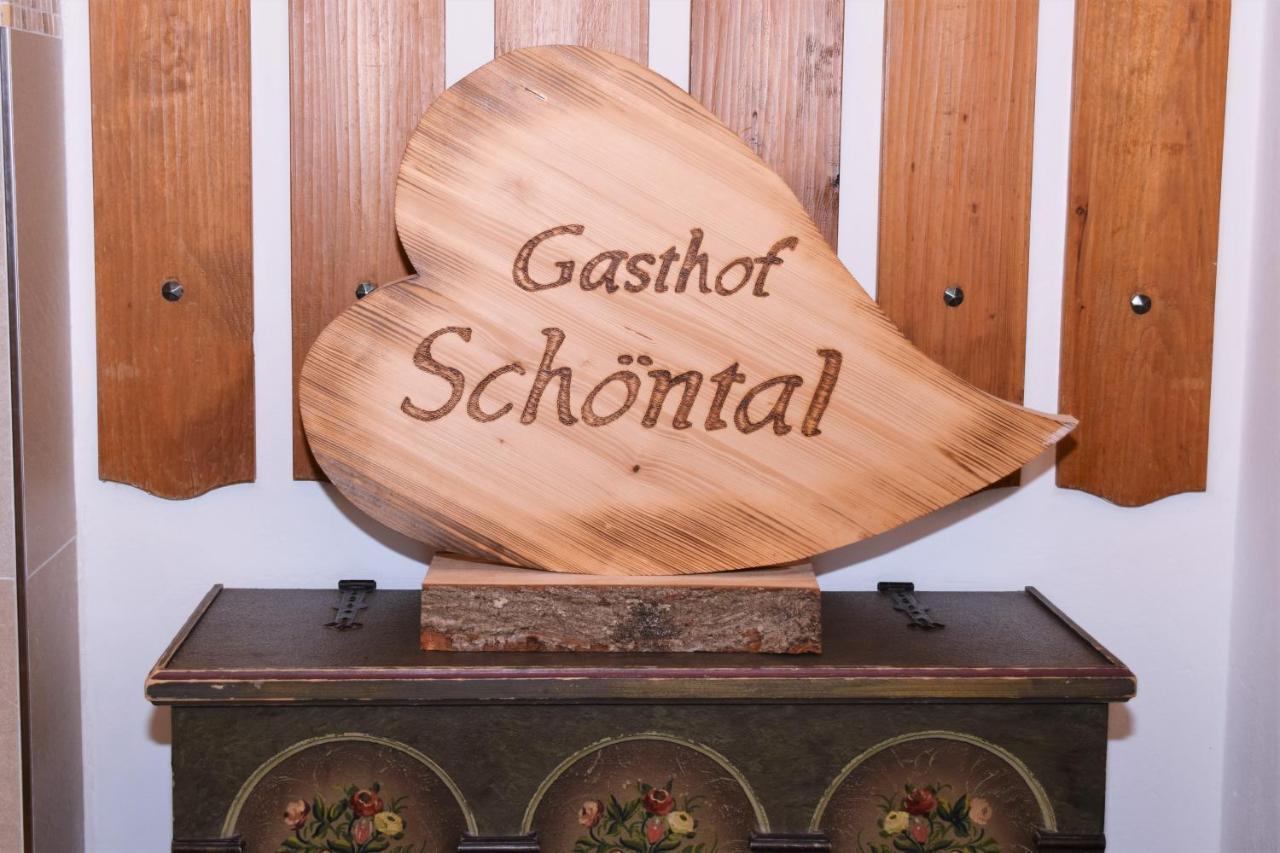 Gasthof Schoental Oberau Exteriér fotografie